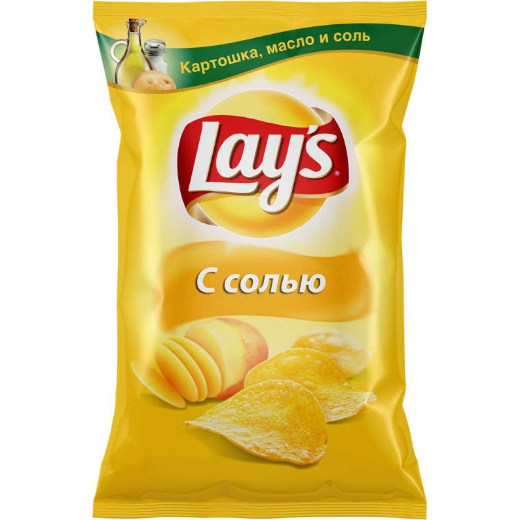 Лейз 70 гр (1*25) Натуральные соленые